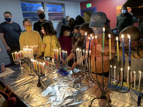 Banner Image for 1st Night of Hanukkah Community Candle-Lighting Celebration